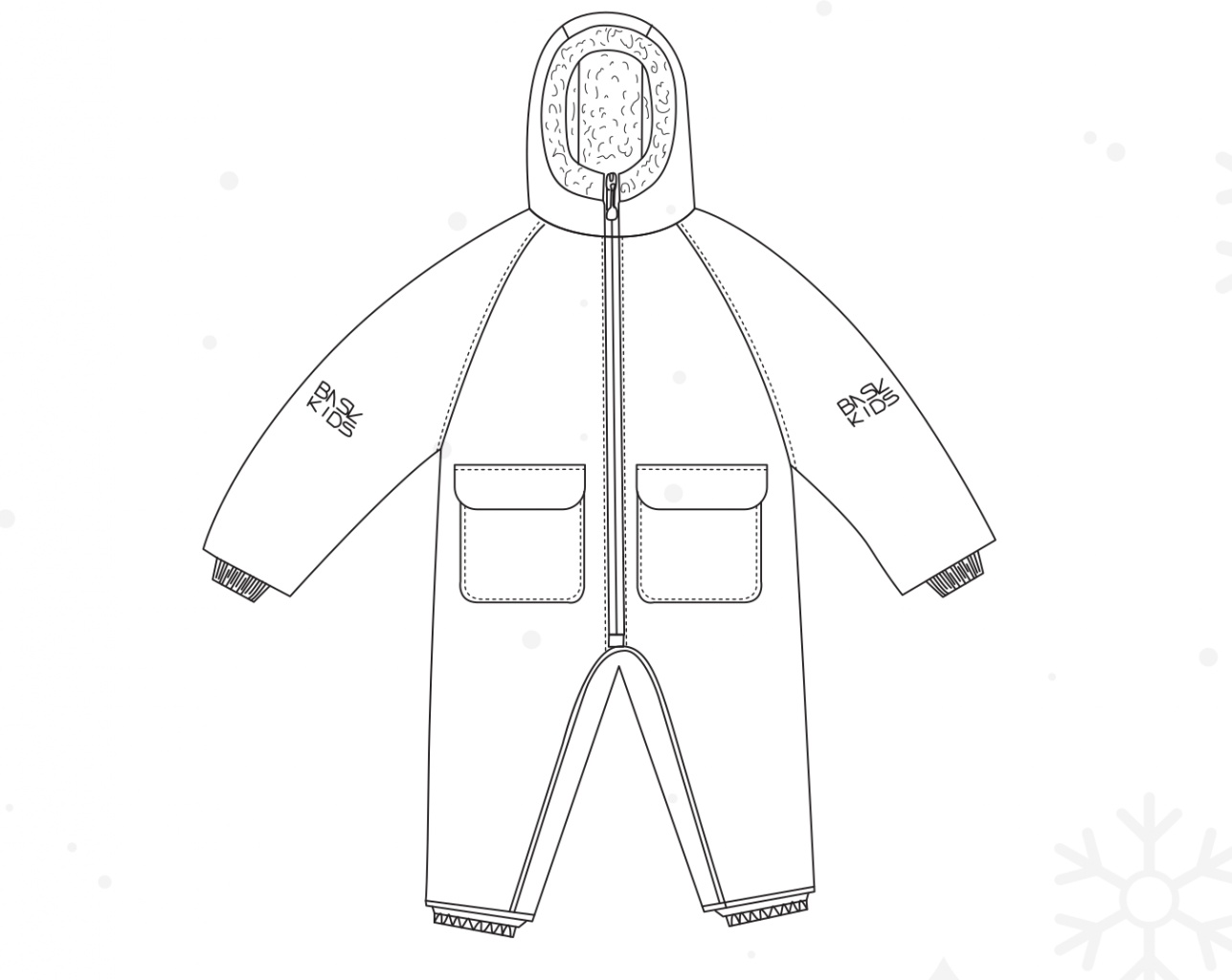 Комбинезон BASK kids CLOUD 2364