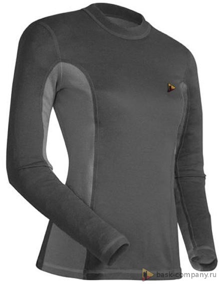 Футболка BASK SLIM FIT LADY SLEEVE 4117 Футболка BASK SLIM FIT LADY SLEEVE 4117Термобелье с длинными рукавами для женщин из ткани Polartec® Power Dry® с волокнами Spandex®.<br><br>Вес изделия: 160<br>Воротник: Нет<br>Материал: Polartec® Power Dry® с волокнами Spandex®<br>Молнии: Нет<br>Плотность ткани: 180<br>Пол: Жен.<br>Тип шва: плоский<br>Функциональная задняя молния: Нет<br>Размер INT: M<br>Цвет: СЕРЫЙ