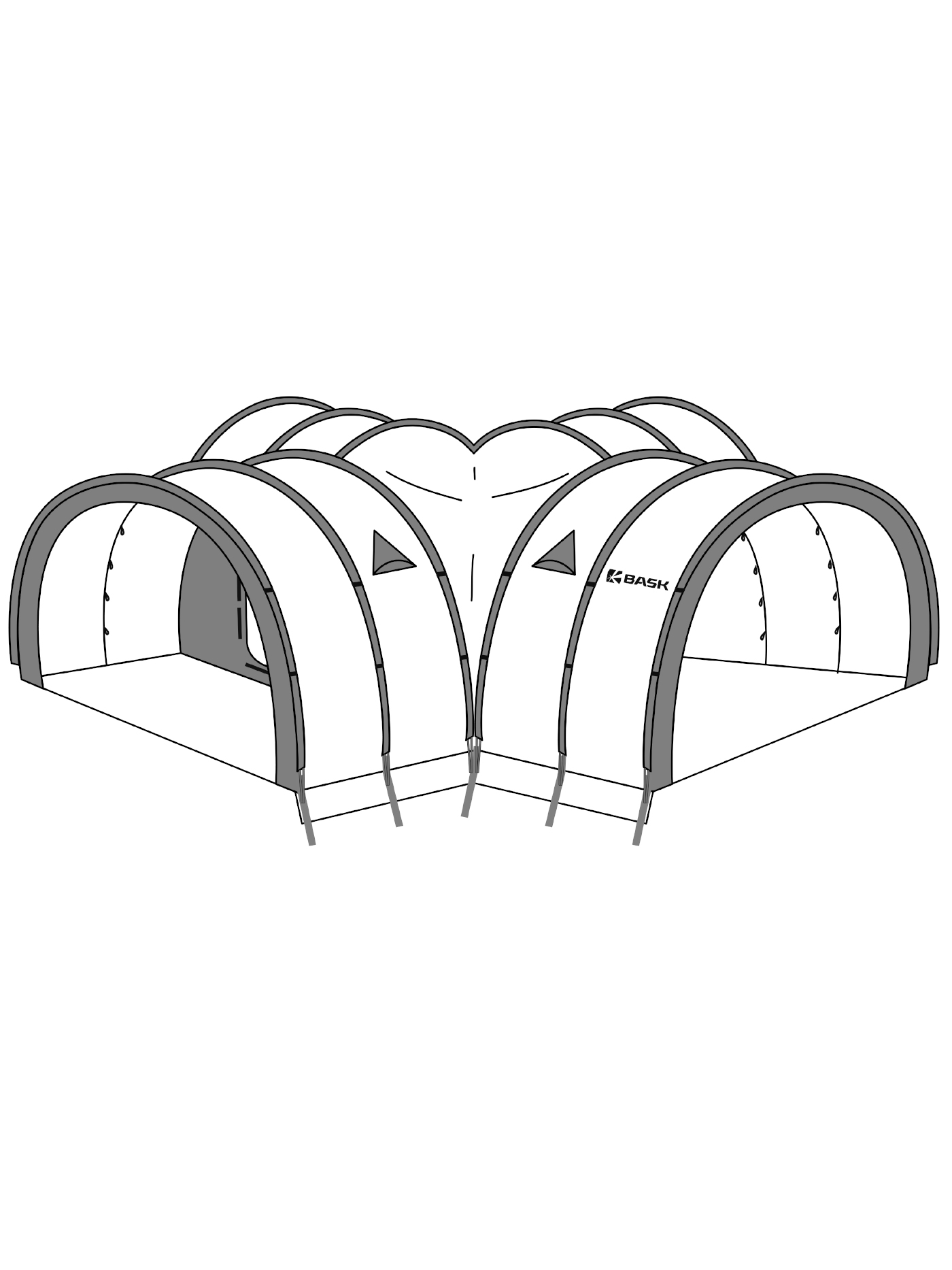 

Палатки BASK, Pac-4 arctic additional