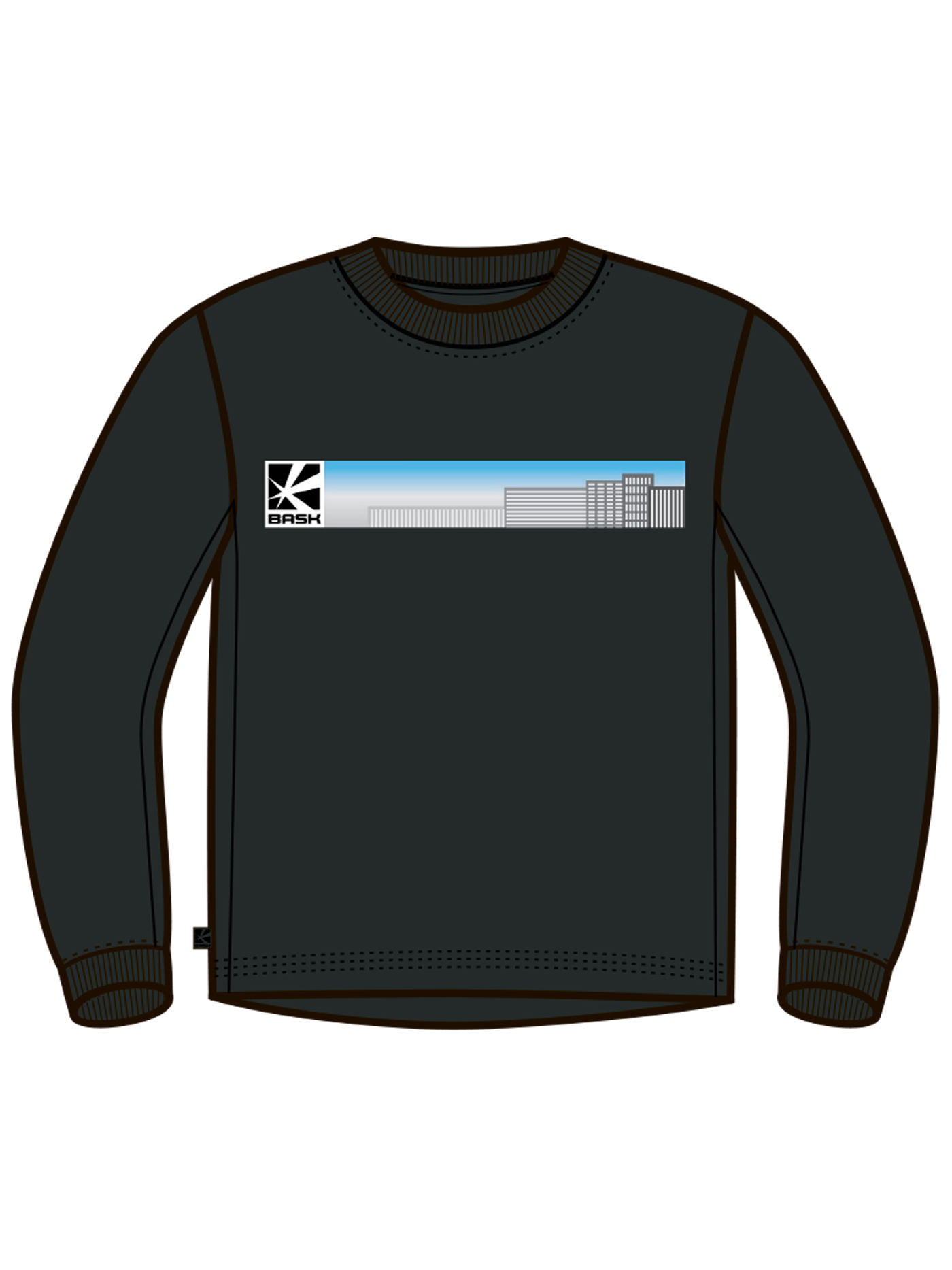 

Футболки BASK, City line ls