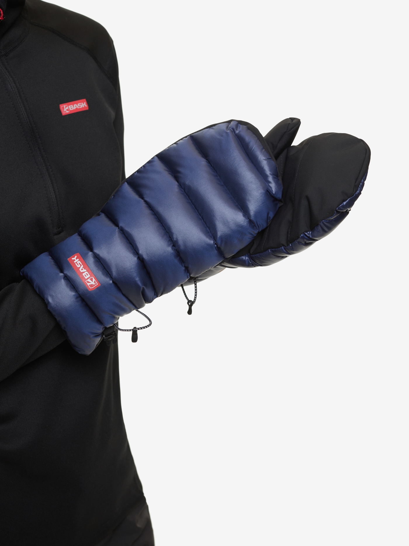 Пуховые рукавицы BASK, размер M, цвет колониальный синий 19H57-9378-M D-tube mitts - фото 11