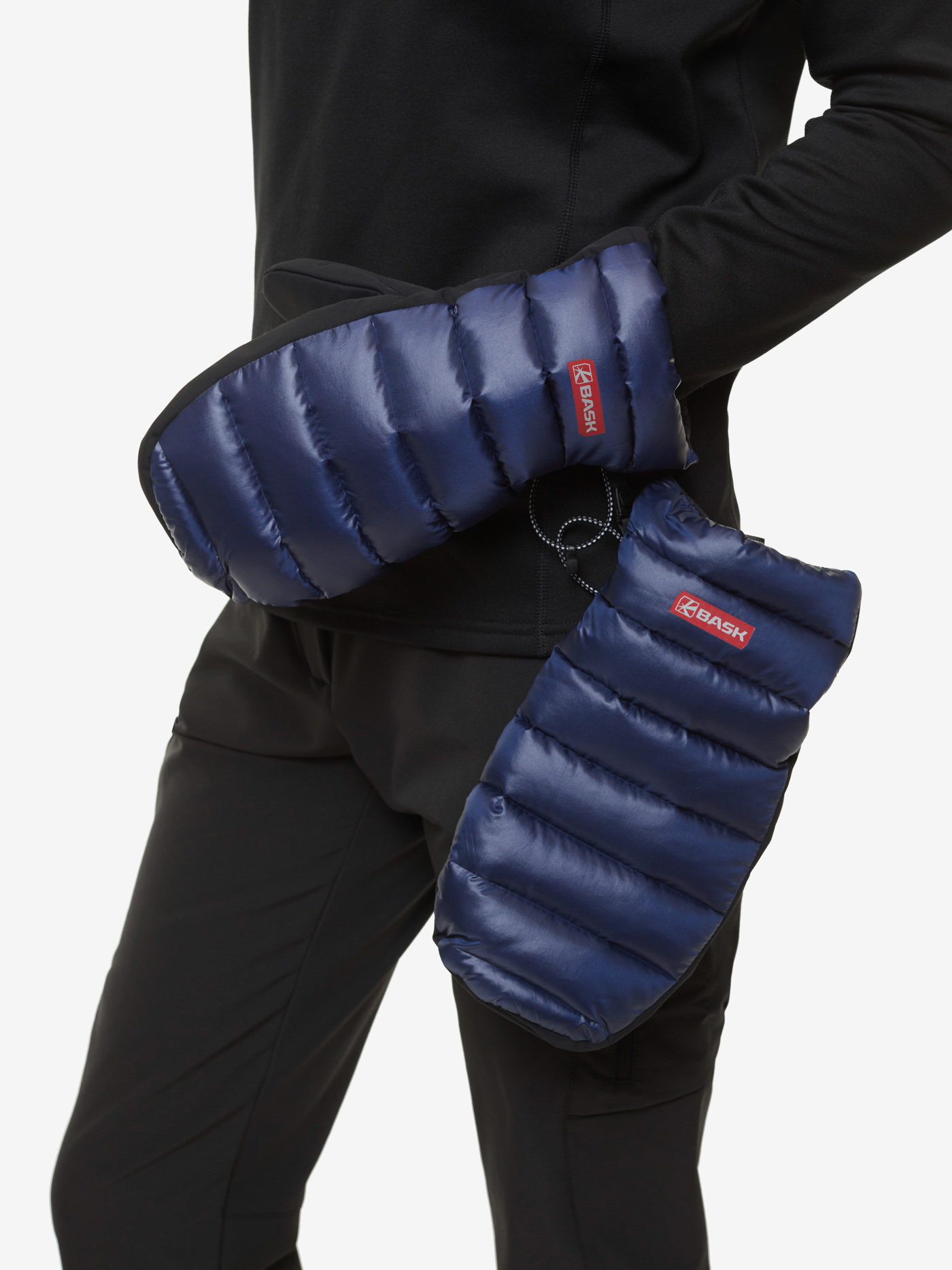 Пуховые рукавицы BASK, размер M, цвет колониальный синий 19H57-9378-M D-tube mitts - фото 10