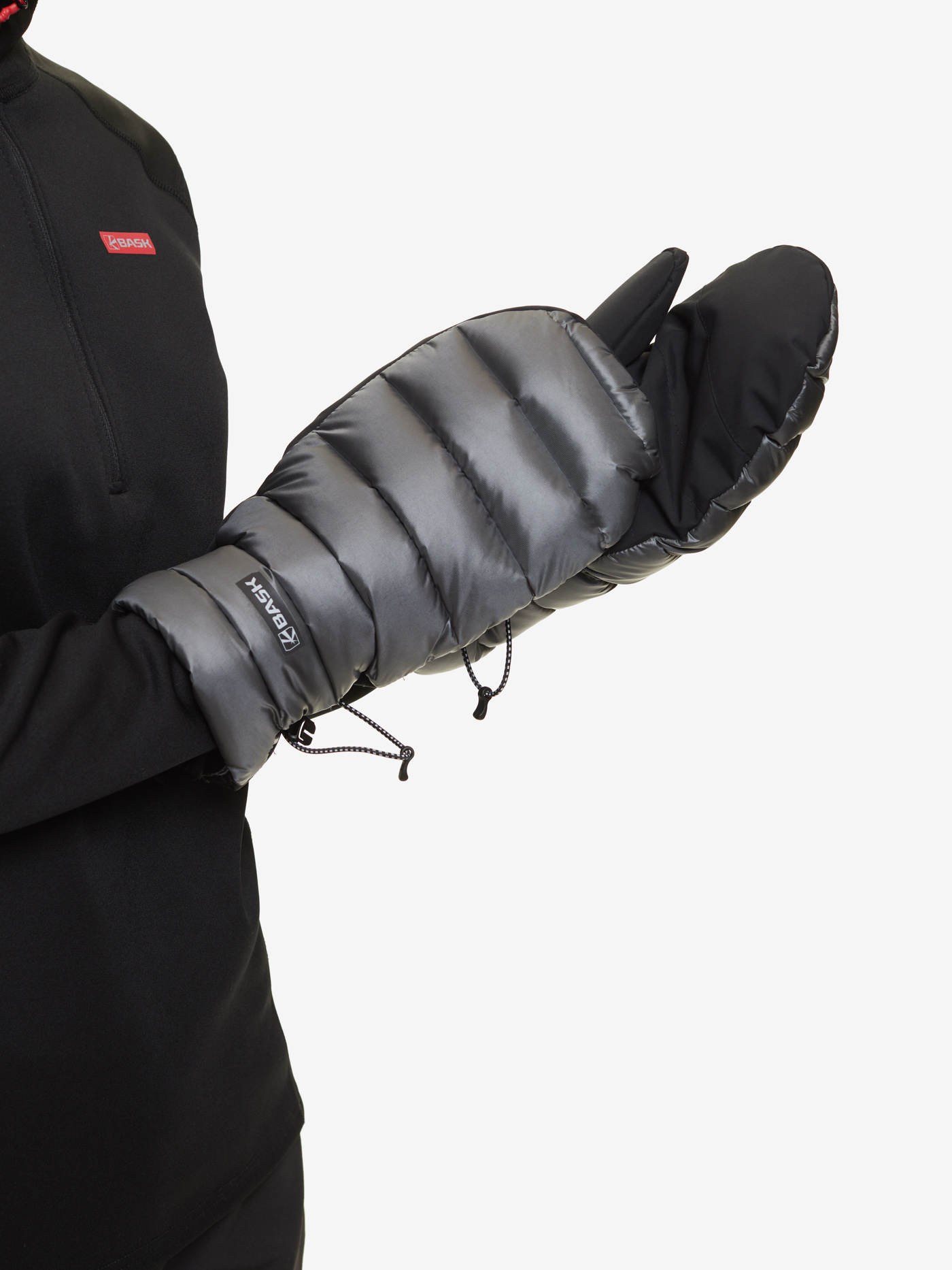 Пуховые рукавицы BASK, размер M, цвет колониальный синий 19H57-9378-M D-tube mitts - фото 17