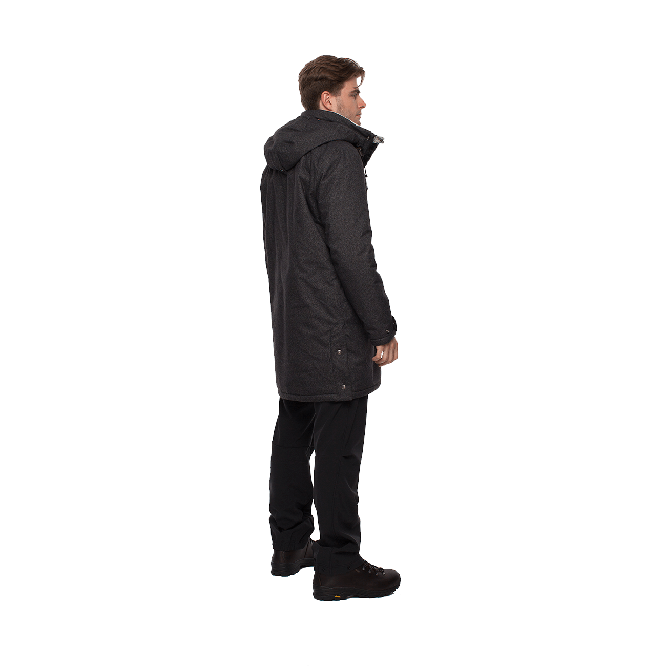 Пальто BASK, размер L, цвет черный 8001-9009-L SHL FORESTER - фото 2