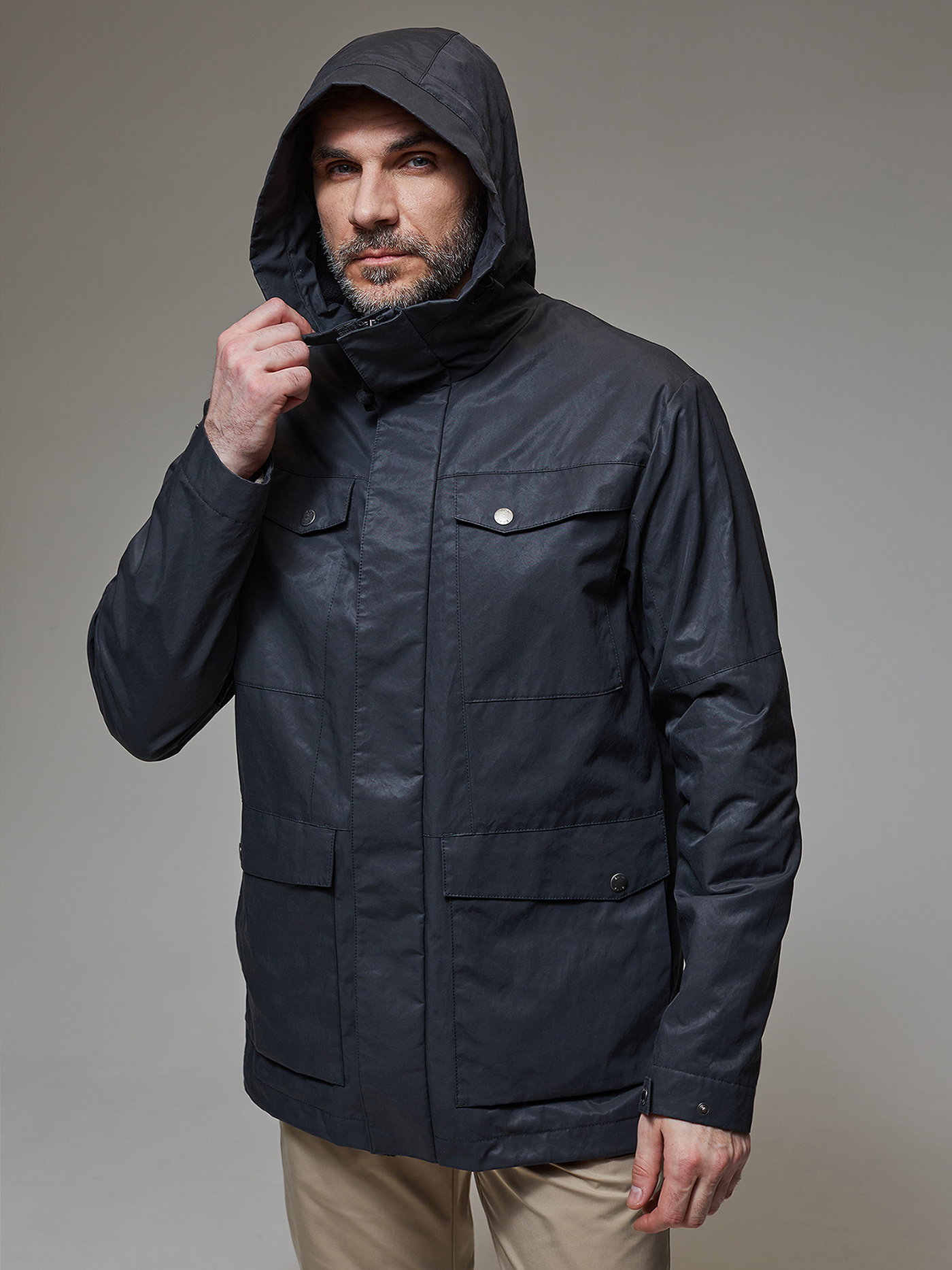 Куртка BASK, размер 50, цвет антрацит 22014-9674-050 Quebec v2 - фото 9