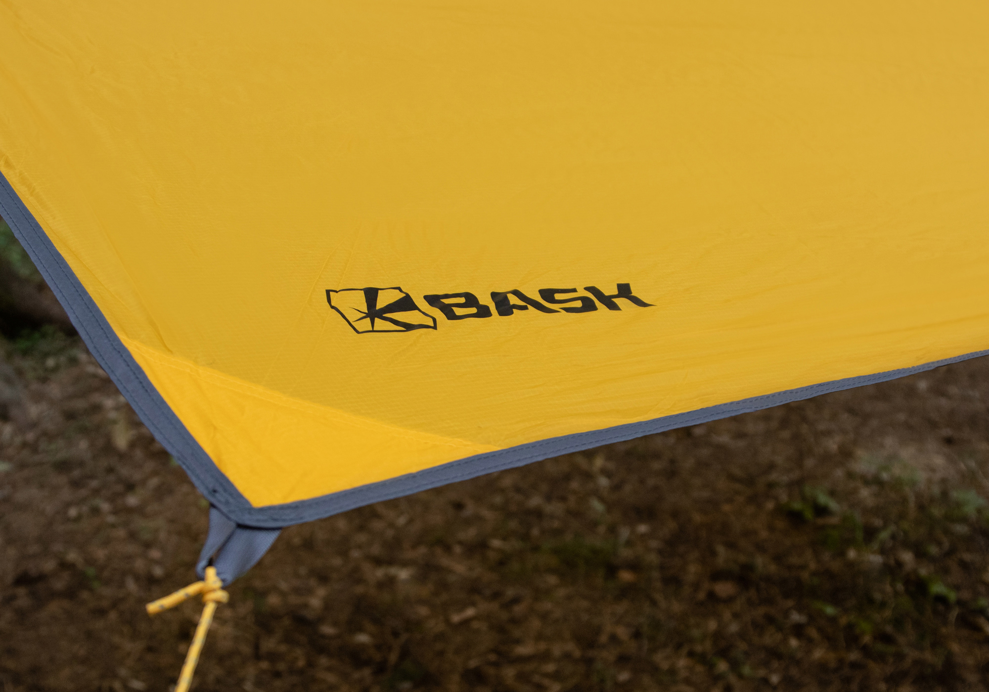 Тенты BASK, размер 300х450 см, цвет желтый 3608S-9105 Canopy silicone 3*4,5 - фото 3