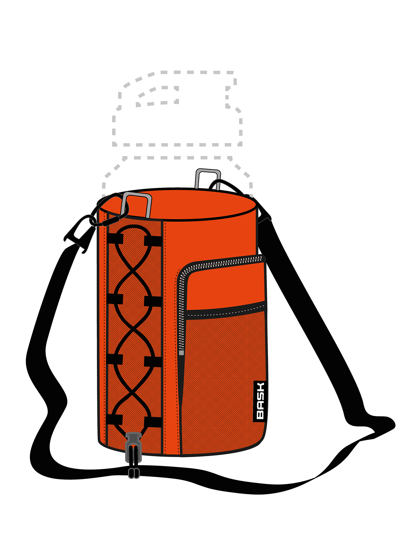 

Сумка для фляги BASK, Flask holder