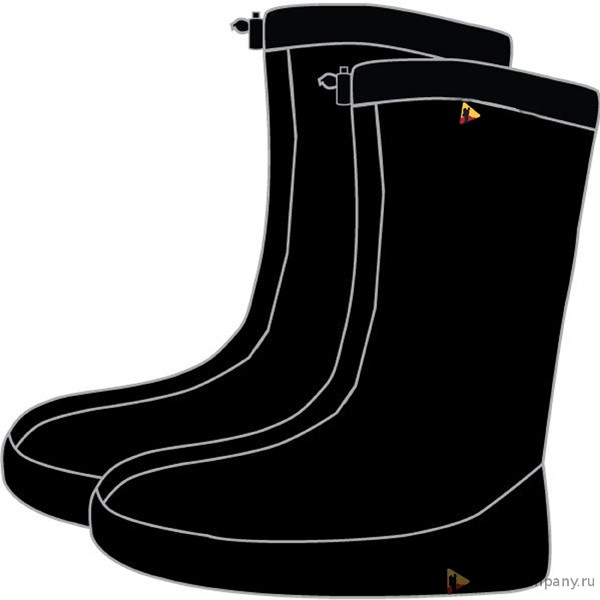Пуховые носки BASK, размер L, цвет серый