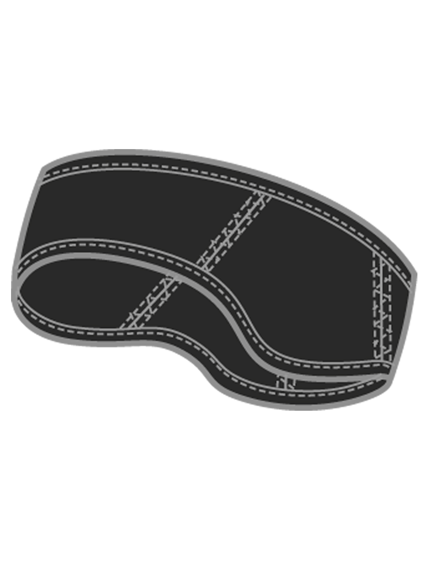 Шлемы BASK, размер 56, цвет черный 19036-9009-056 T-stretch ear band - фото 1