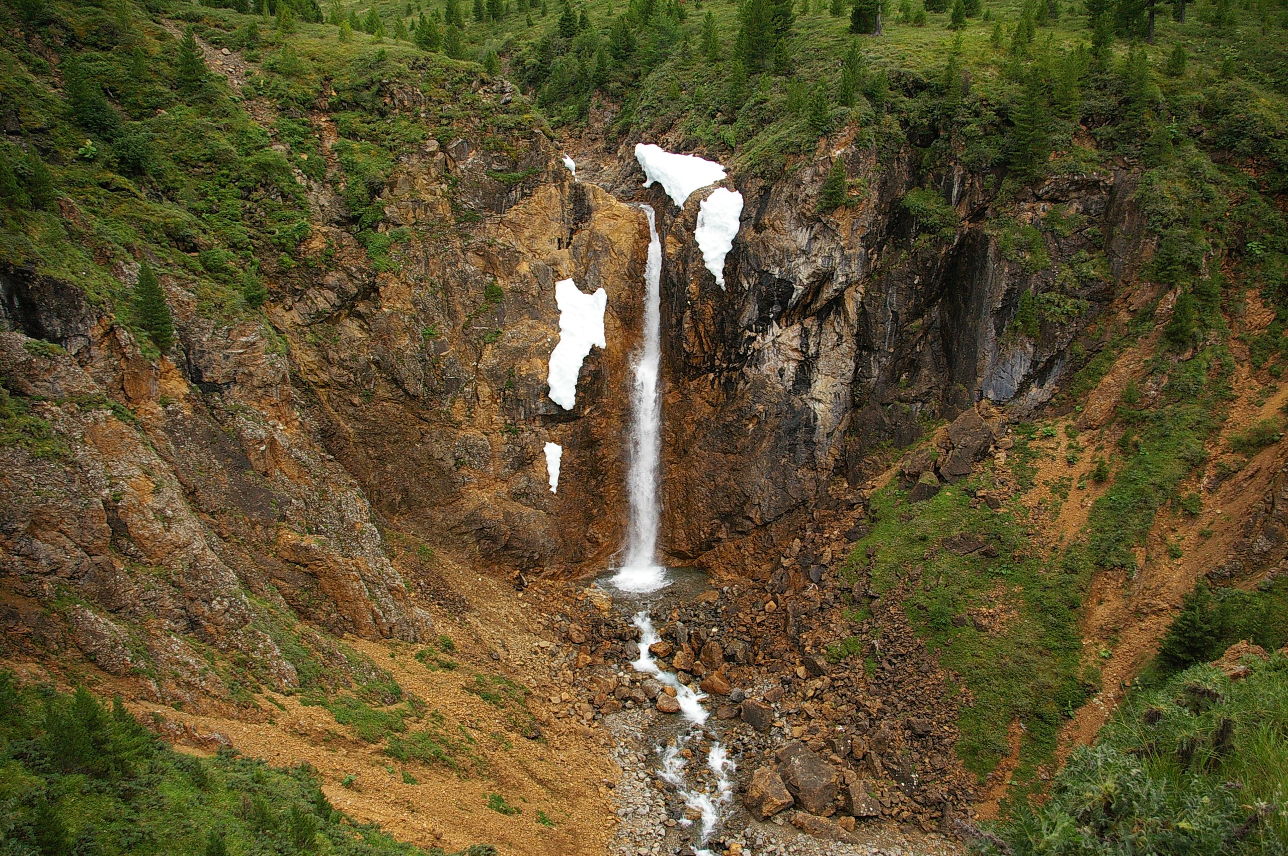 Водопад мраморный Шумак