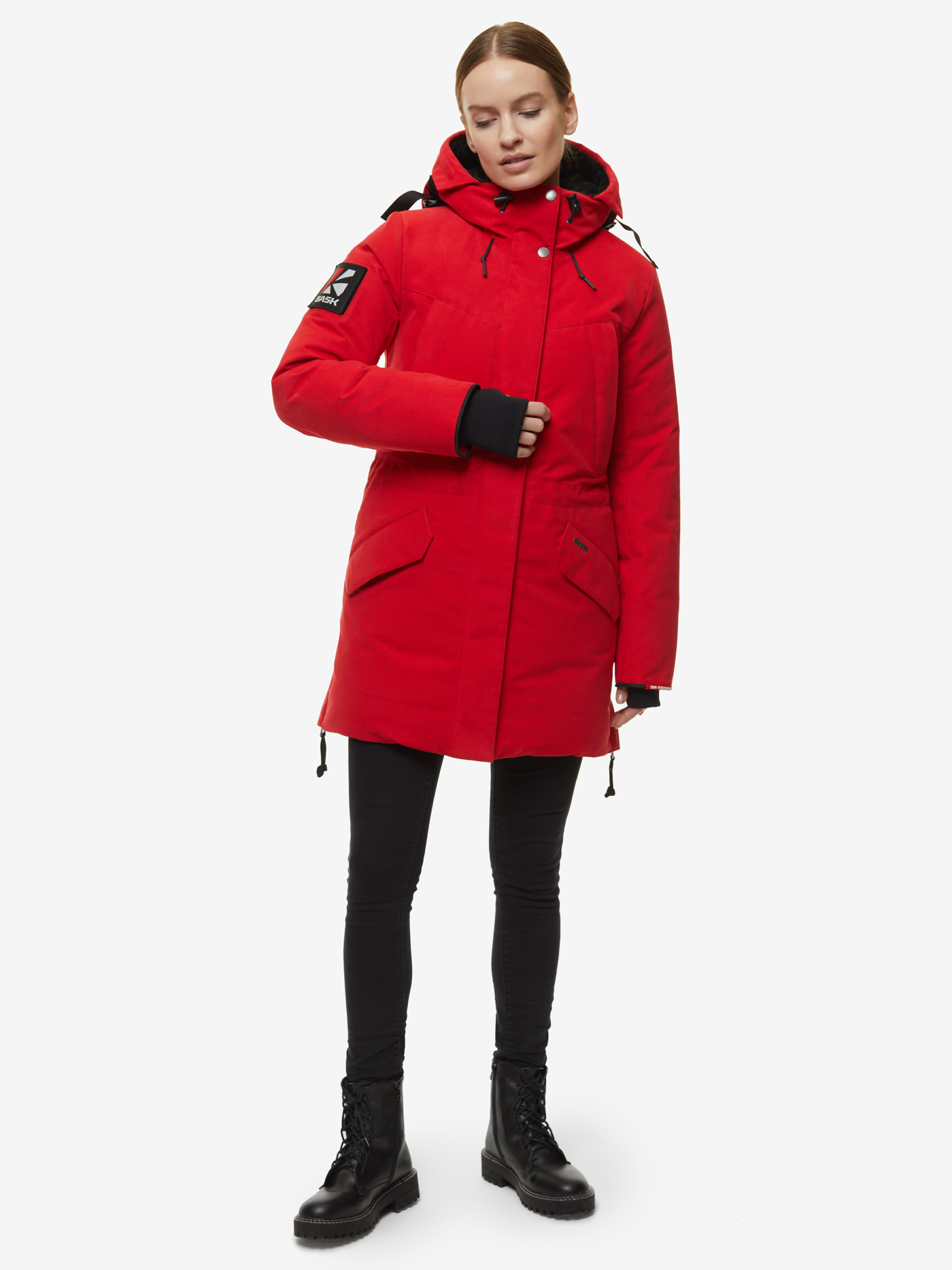 Куртка BASK, размер 42, цвет красный